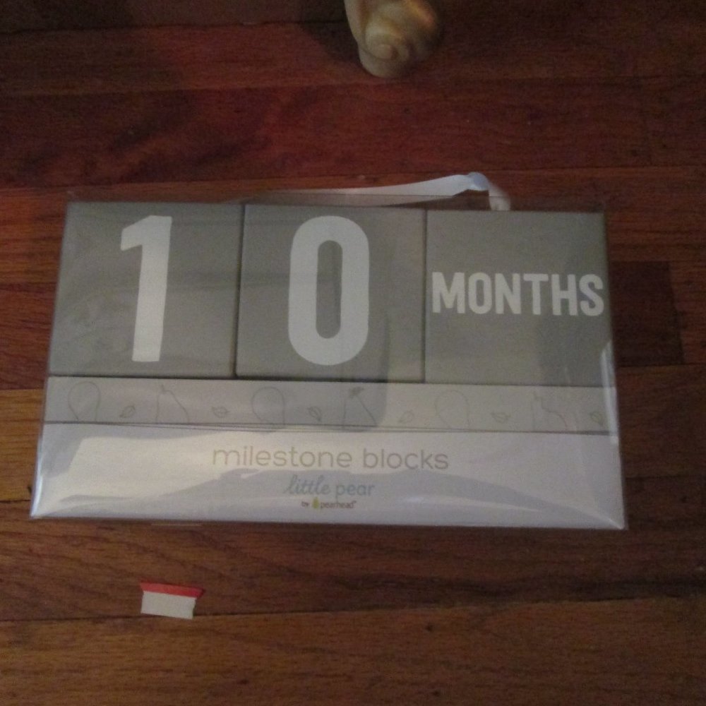 LITTLE PEAR MILESTONE BLOCKS